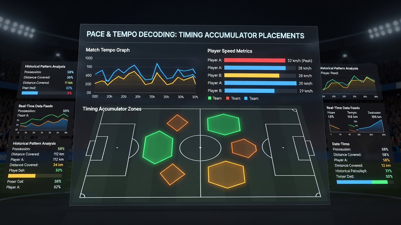 Tennis rally tempo data overlaid with football possession pace for multi-sport accumulator planning