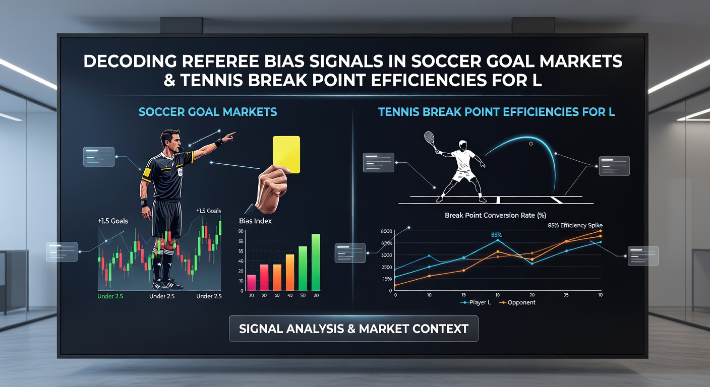 Tennis player executing a break point opportunity with performance efficiency charts displayed