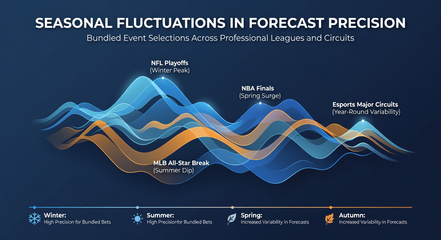 Detailed chart mapping forecast precision rates for bundled event selections across soccer, tennis, and basketball leagues throughout multiple seasons