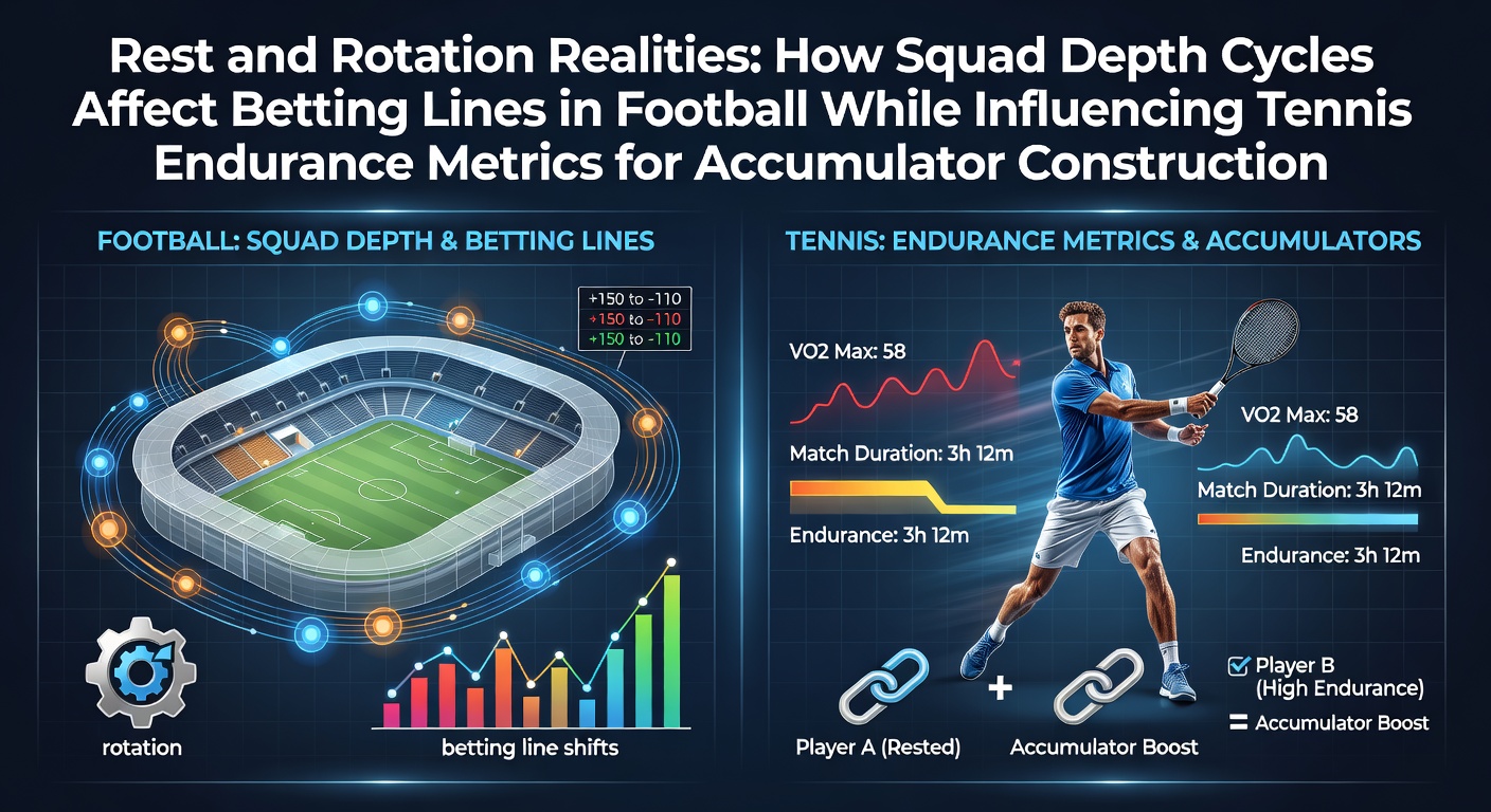 Squad rotation patterns in football teams during high-intensity match cycles and their effects on betting market adjustments