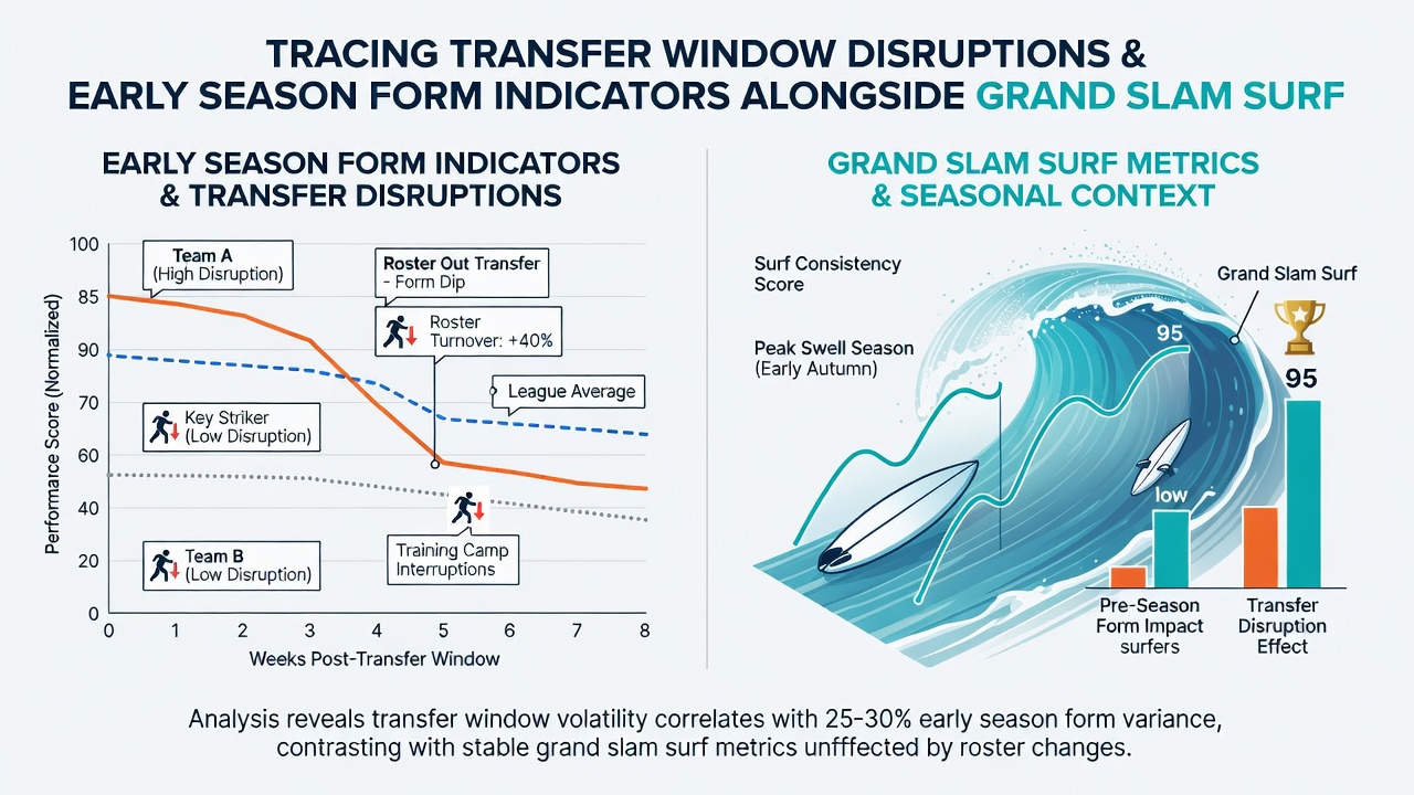 Tennis players adapting techniques on different Grand Slam surfaces during summer events
